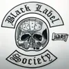 Ensemble excellent 4pc dos ensemble Black Label Society brodé fer Patch Biker veste cavalier gilet Patch fer sur n'importe quel vêtement Mode257r
