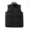 Gilet pour homme gilets de designer veste de gilet en plumes d'oie canadienne manteau ample gris graphite noir et blanc bleu tendance de la mode manteau gilet taille xxl 05