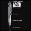 Outdoor Gadgets Tactical Pen Mtifunction Self Defense Aluminum Alloy Emergency Glass Breaker Edc Security Survival Tool Drop Deliver Dhcxu