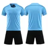 Outdoor Shirts Professional Soccer Referee Uniform Men Round Neck Football Referee Jersey Set Short Sleeve Judge shirt Three Pockets Shorts 230703