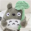 Films TV Toy en peluche grande taille 20cm / 30 cm mignon mon voisin totoro belle feuille de lotus totoros