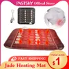 Terug Massager Jade Infrarood Verwarming Pad Terug Comprimeren Mat Kussen Acupunctuur Fysiotherapie Apparatuur Pijnbestrijding Gezondheidszorg Kantoor 230701