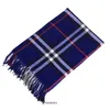 Fashion winter scarves retail for sale 2023 New Autumn and Winter Knitted Plaid Imitation Cashmere Scarf Tassel Shawl Warm Neck