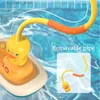 Jouets de bain Jaune Canard Douche Jouets Électrique Rotatif Eau Pulvérisation Arroseur Jouets Bébé Robinet Bain Eau Pulvérisation Pommeau De Douche L230518