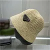 Stingy Brim Hats Feminino Bucket Hat Designer Boné de Beisebol Para Homens Bonés Casual Viagens Ao Ar Livre Knit St Luxo Casquette Sunhat Drop Del Dhgwy