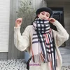 Designer Luxury Bur Home scarves for sale UACY New European Korean Imitation Cashmere British Plaid Double sided Warm Scarf Shawl 3207