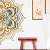 Other Home Decor Lotus Vinyl Sticker Lotus Flower Decor Decals Style Yoga Meditating Sticker Living Room Poster R230630