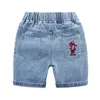 Shorts IENENS Kids Boys Beach Shorts Jeans Crianças Roupas Calças Denim Bermuda Infant Toddler Baby Boy Calças Casuais 230703
