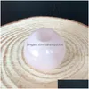 Charms 16Mm Natural Stone Crystal Beads 5Mm Big Hole Pendants Shape For Necklace Jewelry Making Diy Gift Women Drop Delivery Finding Dhzyx