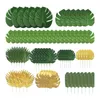 Dried Flowers 72 Pcs Artificial Palm Tropical Leaves Jungle Decorations for Beach Baby Shower Wedding Birthday 230701