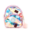 Mochilas Donut Laser Niños Impermeable Jelly Kids School Bag Cute Cartoon Mochila Moda PVC Monedero 230703