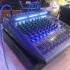 Mixer Rx8 Mixer audio professionale con visione notturna Scheda audio 8 canali 48v Alimentazione Phantom Console di missaggio 16 tipi di effetti DSP