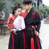 Paare Chinesisches Hanfu Altes traditionelles Kostüm Volkstanz Wushu Kleidung Damen Herren Performance Wear Festival Outfit DN4908191e