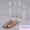 15 ml 20 ml Essentiële Olie Flessen Roll On Rvs Roller Ball Massager Oogcrème Parfum Hervulbare Lege fles Container Klassieke