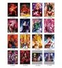 40 cm 3D Anime Motion Poster Stickers Anpassa Jujutsu Kaisen DBZED Demon Slayer Vattentät Bildekaler Väggkonst