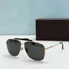 1017 Pilot Pilot Sunglasses Palladium Blue Lens Mens Summer Sunnies Gafas de Sol Sonnenbrille UV400 Eyewear with box