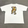 Men's T-Shirts Big Yellow Roar Tiger Print Human Made Streetwear Casual Men Women T-Shirt Summer Short Sleeve 230701