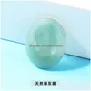 Stone Worry Thumb Gemstone Natural Rose Quartz Healing Crystal Therapy Trattamento Reiki Minerali spirituali Mas Palm Gem About Drop De Dhr13