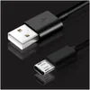 Cell Phone Cables Fast Charging S Micro Usb Cords Type C 2A Sync Data 1M 2M 1.5M Drop Delivery Phones Accessories Dhj10