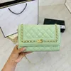 Designer Bags Ladies Fashion Clutch Flap Totes Bags C Wallet Shoulder Chain Bag Double Letters Solid Hasp Waist Square Stripes Women Luxury Handbags qwertyui879