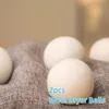 2 pz/6 pz Lana Dryer Balls Lana Balls Sostituisce Per Dryer Lavanderia Balls Per Dryer