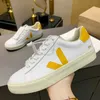 Veja sneakers kvinnor casaul skor original klassisk vit unisex modedesigner mens wome par vegetarianism stil vejas tränare loafers storlek 35-45