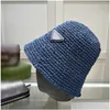 Stingy Brim Hats Feminino Bucket Hat Designer Boné de Beisebol Para Homens Bonés Casual Viagens Ao Ar Livre Knit St Luxo Casquette Sunhat Drop Del Dhgwy