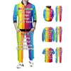 Męskie dresy dresowe Dostawcy Dropship Niestandard 3D Kobiety Zestaw dresowy Man Pullover Ubranie Hip Hop z kapturem bluzy Dwa kawałki żeński garnitur 230703