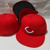 Casquettes de balle Prêt Stock Mexique Ajusté Lettre M Hip Hop Taille Chapeaux Casquettes De Baseball Adulte Visière Plate Pour Hommes Broderie rue Sports De Plein Air Casquette taille 7-8