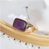 Солитарное кольцо натуральные каменные кольца lapis lazi amethyst malachite fashion inner dia 17 -мм золотые цвета