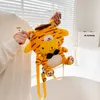 Mascotte de dessin animé en peluche sac à dos japonais mignon petit tigre sac à dos animal fille coeur sac à dos en gros