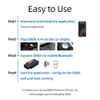 جديد OBD2 ماسحة السيارات MINI ELM327 تشخيص محول اختبار WIFI WIFI Bluetooth CAM