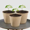 Planters Pots Plant Grow Pot Paper Pot Plant Nursery Cup Organic Biodegradable Home Cultivation Garden Tools R230614