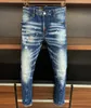 Moto Jeans Man Euro Style Renk Boyalı İnce Bacak Biker Fit