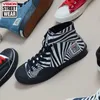 Dress Shoes VISION STREET WEAR Vortex pattern high top canvas shoes trendy sports casual mens and womens 230630