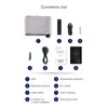 Connectors Topping Dx5 Mqa Decoder Es9068as*2 Dac Headphone Amplifier Dsd512&pcm768khz Ldac/usb/optical/coaxial Input Xlr/rca/6.35mm