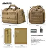 Açık çantalar taktik menzil çanta molle sistemi 600D su geçirmez silah atış tabanca kasa paketi khaki avcılık aksesuarları araçlar sling kamp 230630