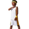 Camicie da esterno Kid Uomo Maglie da basket College Youth Basketball Uniform Tuta da allenamento Team Basketball Throwback Maglie Custom 230701