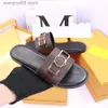 Designer Slippers Luxury Sandals Slides Charm Open-toe Set Foot Vacation Beach Flat slipper Casual Lock Flip Flops Women Shoes Slide brands T230703