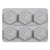 Baking Moulds Honeycomb Mold 6 Holes Honey Bee Sile Diy Handmade Cake Soap Mod Candle Candy Chocolate Mods Drop Delivery Home Garden Dhflv