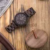 Montres-bracelets UWOOD bois hommes Quartz es homme rétro brut sandale en bois es pour mari cadeau bambou Vingate poignet es 0703