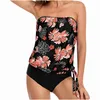 Women's Swimwear Two Piece Tankini Swimsuits Swimsuit Women Tummy Control Plus Size Loose Fit Bathing Suits Swim Tank Top With Shorts J230704