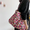Вечерние сумки тонкие хлопковые женские цветочные мешки на плечах винтажные цветочные дамы путешествуют повседневные тота