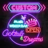 Nachtverlichting Custom Teken Led Letters LED Salon Neon Groot Formaat Licht Hotel Bedrijfsnaam Bar Reclame Dropshipping HKD230704