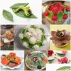 Baking Moulds Rose Leaves Sile Soap Mold Kitchen Accessories Cake Candy Tools Fondant Decoration Mods Drop Delivery Home Garden Dini Dhdqe