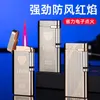 High-end Business Sideslip Narrow Version Shengshi Creative Personality Ignition Windproof Electronic InductionInflatableLighter JBMUNo Gas