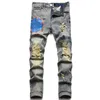 2023 Men's designers Jeans Pants denim tears jeans cool style luxury designer Prints of various patterns Famous and handsome Loose Medium Hole letter moden durable