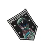 Patch Kläder Klistermärken Plagg Kläder Tillbehör för SPACE EXPLORER Badge Stryk på Patches Broderade Applikationssömnad3064