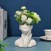 Zahlen Skandinavische Stil Keramik Vase Model Körper moderne Frau Kunst Vase Dekoration kreative Blumenvase Wohnzimmer Dekoration