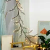 LED Light Tree Branch Light salice Tree Light luci bianche calde della stringa della vite 144LED USB alimentato Rattan Tree Christmas Light Night Light camera da letto arredamento di nozze